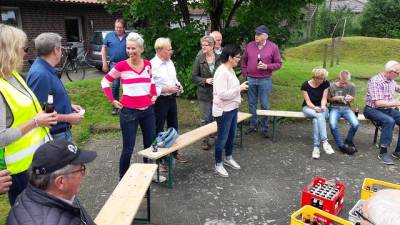 auf dem Spielplatz im Uhlenkamp 