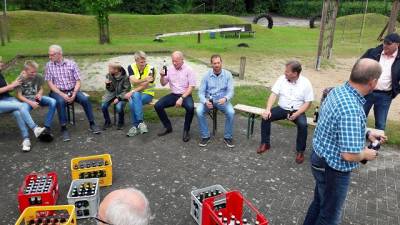 auf dem Spielplatz im Uhlenkamp 