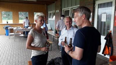 Silvia im Gespr�ch mit Heiner Th�lke und Antonius M�nnig 